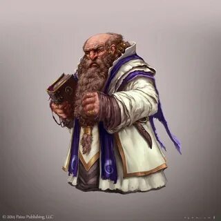 Cleric: ecclesithurge, Geraud Soulie Fantasy dwarf, Dungeons