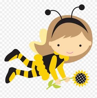 Girl Honey Bee Clip Art - Фото база