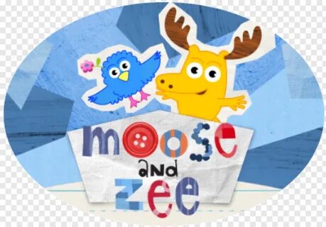 Moose - Moose And Zee Logo, HD Png Download - 427x298 (#1526