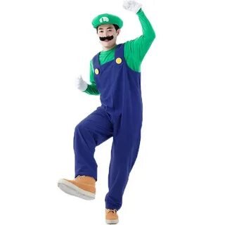 Halloween Cosplay Super Mario Bros Costume For Kids And Adul