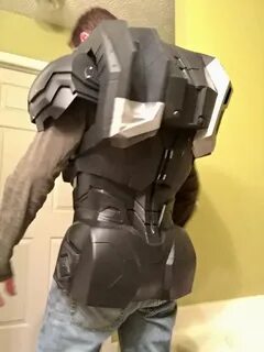 After Finishing a Full Iron Man Suit, Military Veteran Tim O