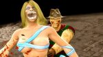 Mortal Kombat 9 - All Fatalities & X-Rays on Blonde Flesh Pi