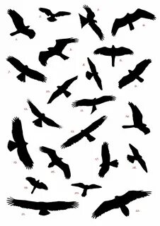 Birds Flying Clipart Free Silhouette tattoos, Flying bird si