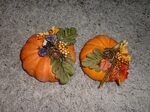 pumpkin decoration Where Wild Poppies Grow