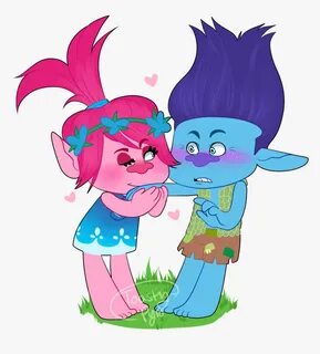 Poppy Trolls Fan Art, HD Png Download - kindpng