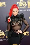Justina Valentine posing braless in see through dress at the