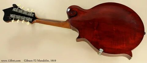 1919 Gibson F2 Mandolin www.12fret.com