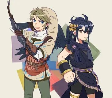 Link & Dark Pit Super smash bros brawl, Nintendo super smash