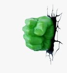 Hulk Hands Fist Marvel Comics Art - Hulk Soco Png , Free Tra