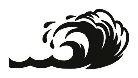 water waves clipart black and white png - Clip Art Library