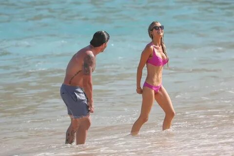 Christina Haack Looks Hot in a Pink Bikini on the Beach in C