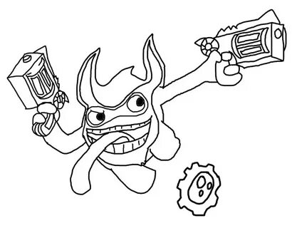 Skylanders Coloring Pages - 130 Free Coloring pages