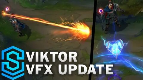 Viktor Visual Effect Update Comparison - All Skins League Of