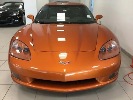 Atomic Orange 2008 Chevrolet Corvette