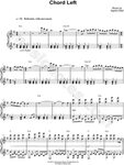 Agnes Obel "Chord Left" Sheet Music (Piano Solo) in E Minor 