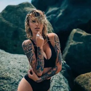 Tattoo model Tina Louise , Australia iNKPPL