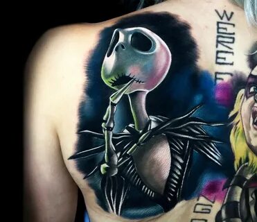 Jack Skellington tattoo by Audie Fulfer Photo 25400