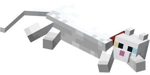 Arquivo:Lying down White Cat with Red Collar.png - Minecraft