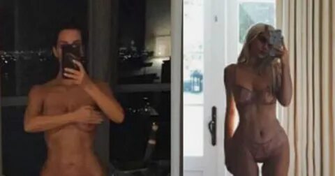 Kim Kardashian And Kylie Jenner Simultaneously Post Racy Mir