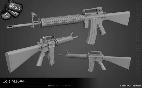 Colt M16A4 - WIP image - Project Reality 2 - Mod DB