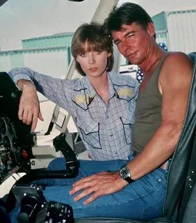 "Air Wolf" TV series with Jean Bruce Scott and Jan-Michael V