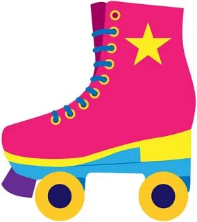Roller Skating Shoes Clipart