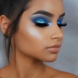 Xo.Myya 🌹 ✨ #blueeyemakeup Eyeshadow makeup, Blue eye makeup