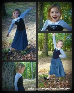 Cole's Corner and Creations: Briar Rose Girls dresses sewing