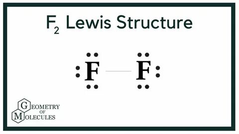 F2 Lewis Structure (Fluorine Gas) - YouTube