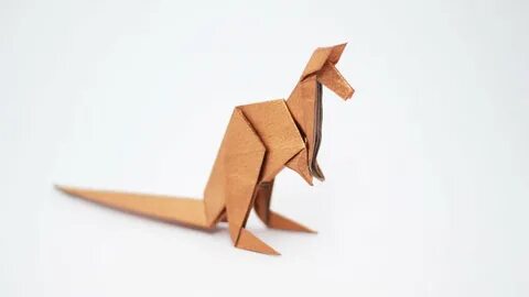 Origami Kangaroo (Jo Nakashima) - YouTube