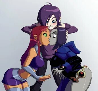 Zone-tan makes Starfire and Raven kiss MemeX Know Your Meme