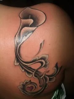 Lily Tattoos, Designs And Ideas Calla lily tattoos, Lily tat