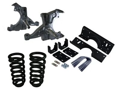 Deluxe Lowering Kit for '73 to '87 Chevy / GMC C10 with a 1"
