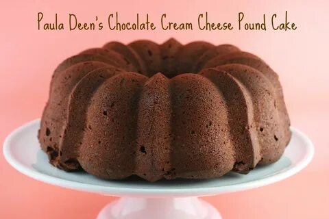 Food Librarian - Paula Deen's Chocolate Cream Cheese Pound. 