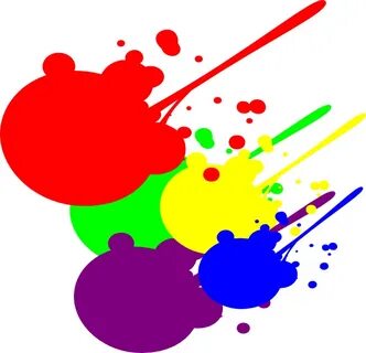 Paint Splatter Clip Art - Bing images Art party, Clip art, A