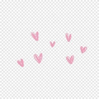 Розовое сердце, Сердце PicsArt Studio Love Sticker, румяна, 