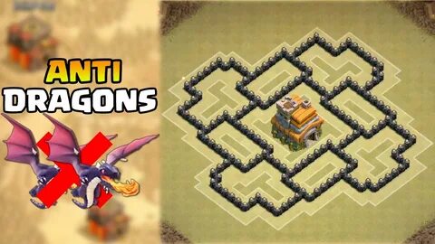 Clash of Clans UNDEFEATED Town Hall 7 (TH7) War Base ANTI DR