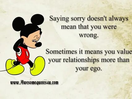 Saying Sorry To A Friend Quotes. QuotesGram
