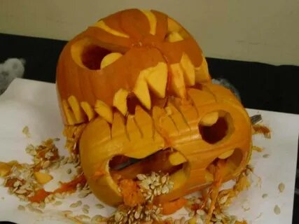 Creatively Carved Pumpkins