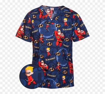 Ck663ica - Incredibles Scrub Top Clipart (#2185664) - PikPng