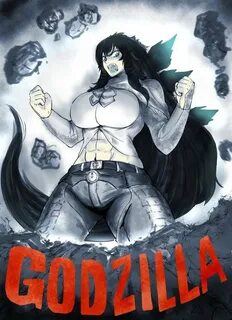 Female Characters X Male/Female Reader - Female Godzillas X 