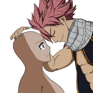 Natsu X OC Base by nettytrens on DeviantArt