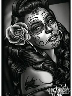 David Gonzales Feature Artist Artwork Photo 5 Sugar skull ta