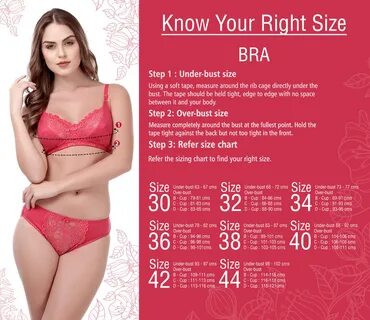 vip bra size chart - Fomo