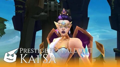 KDA ALL OUT Kai'Sa Prestige Edition.face - YouTube