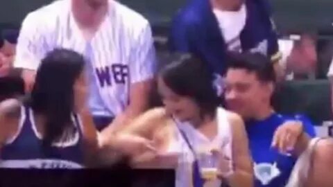 VIDEO: Brewers' Broadcast Accidentally Shows Fan Grabbing His Girlfrie...