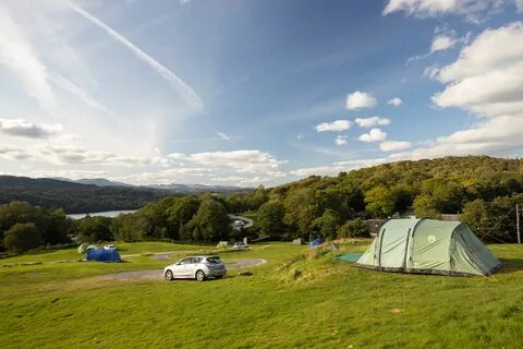 Camping in the Lake District Windermere Campsite