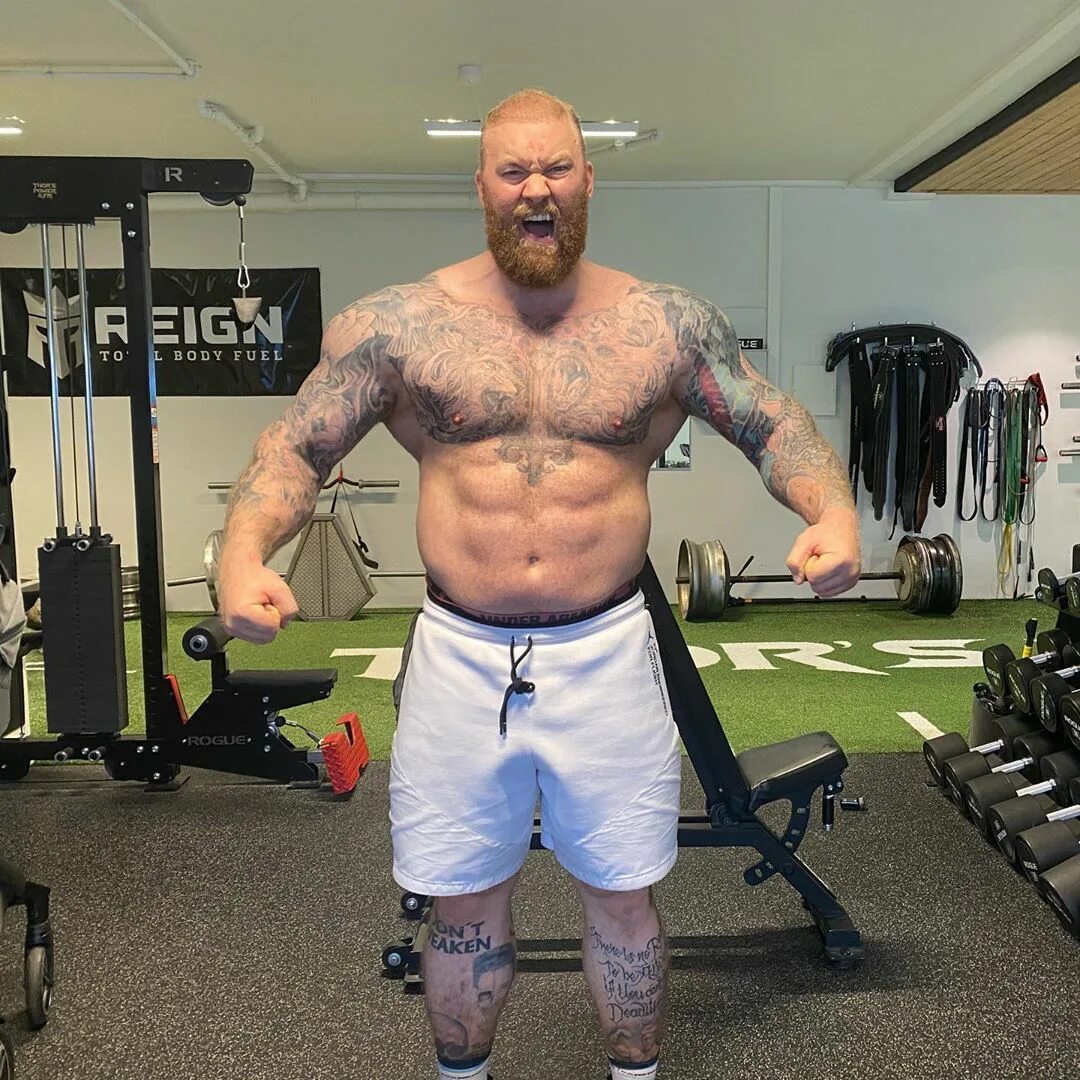 Hafþór Júlíus Björnsson on Instagram: "Feeling like a lean-mean-ma...