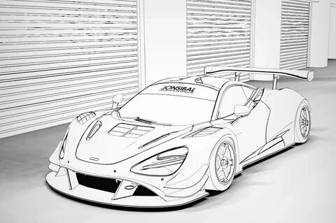 Drift Car Coloring Pages Mclarenweightliftingenquiry