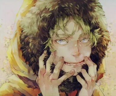 Kenny McCormick dat face South park anime, South park, South